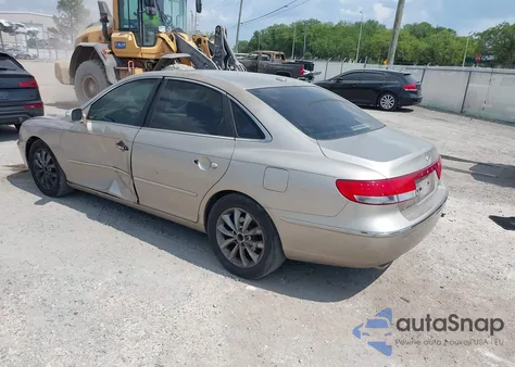 2008 Hyundai Azera Limited из США, поврежденный, VIN KMHFC46F08A258833